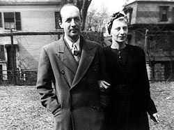 С женой Верой. 1944г.